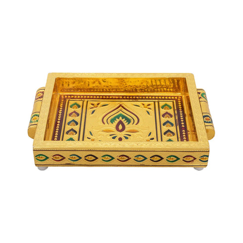 Giri Pooja Tray | Design Plate For Home